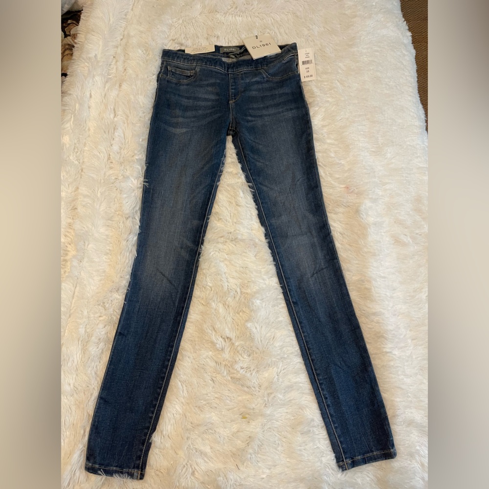 Candy Girl DL1961 Kids Active Pull-On Jeggings Size‎ 16 Denim Pants - Picture 2 of 4
